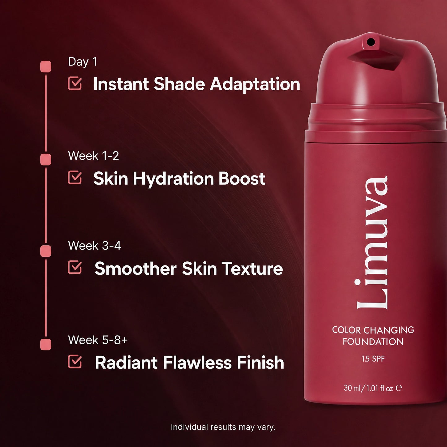 Limuva™ Color Changing Foundation