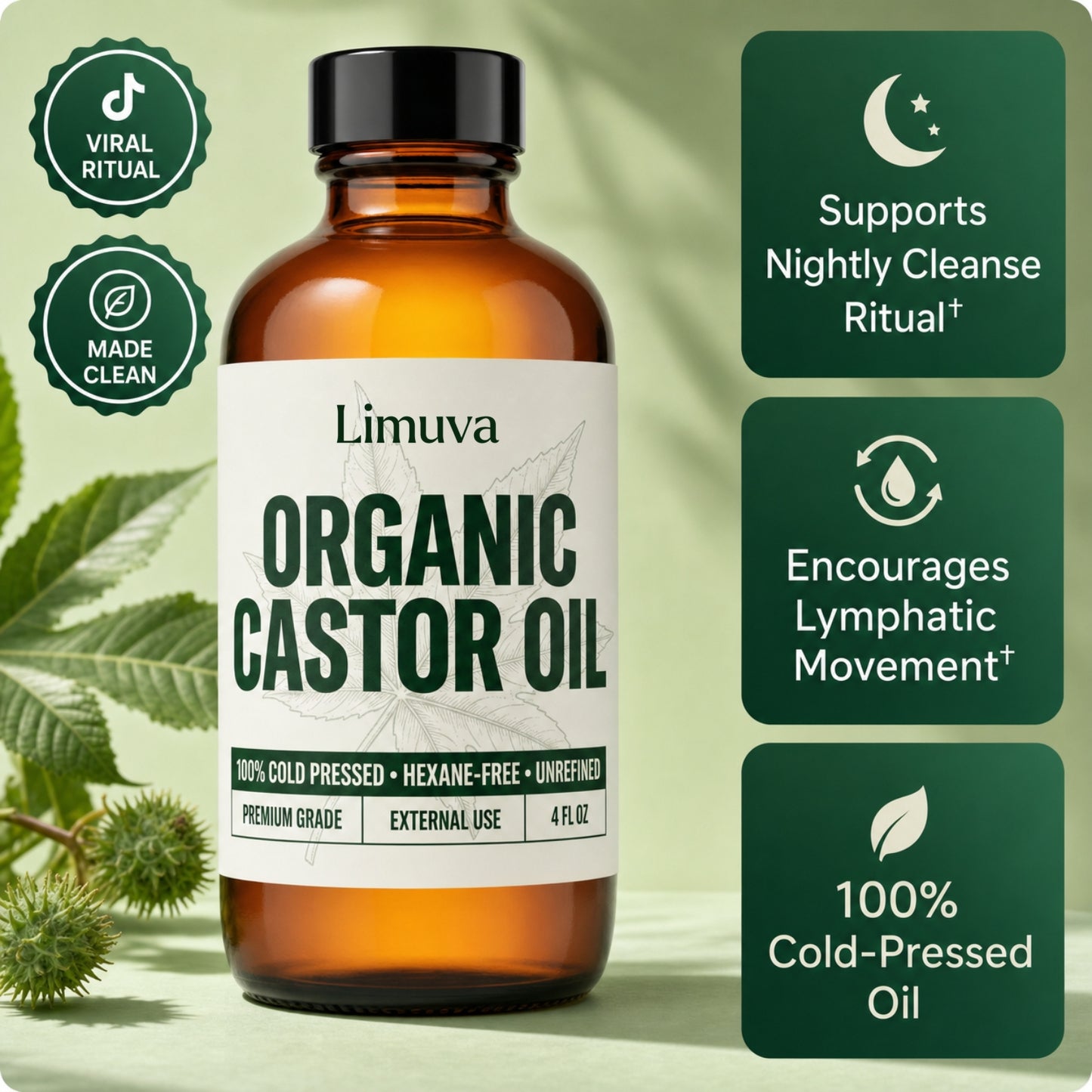 Limuva™ Organic Castor Oil