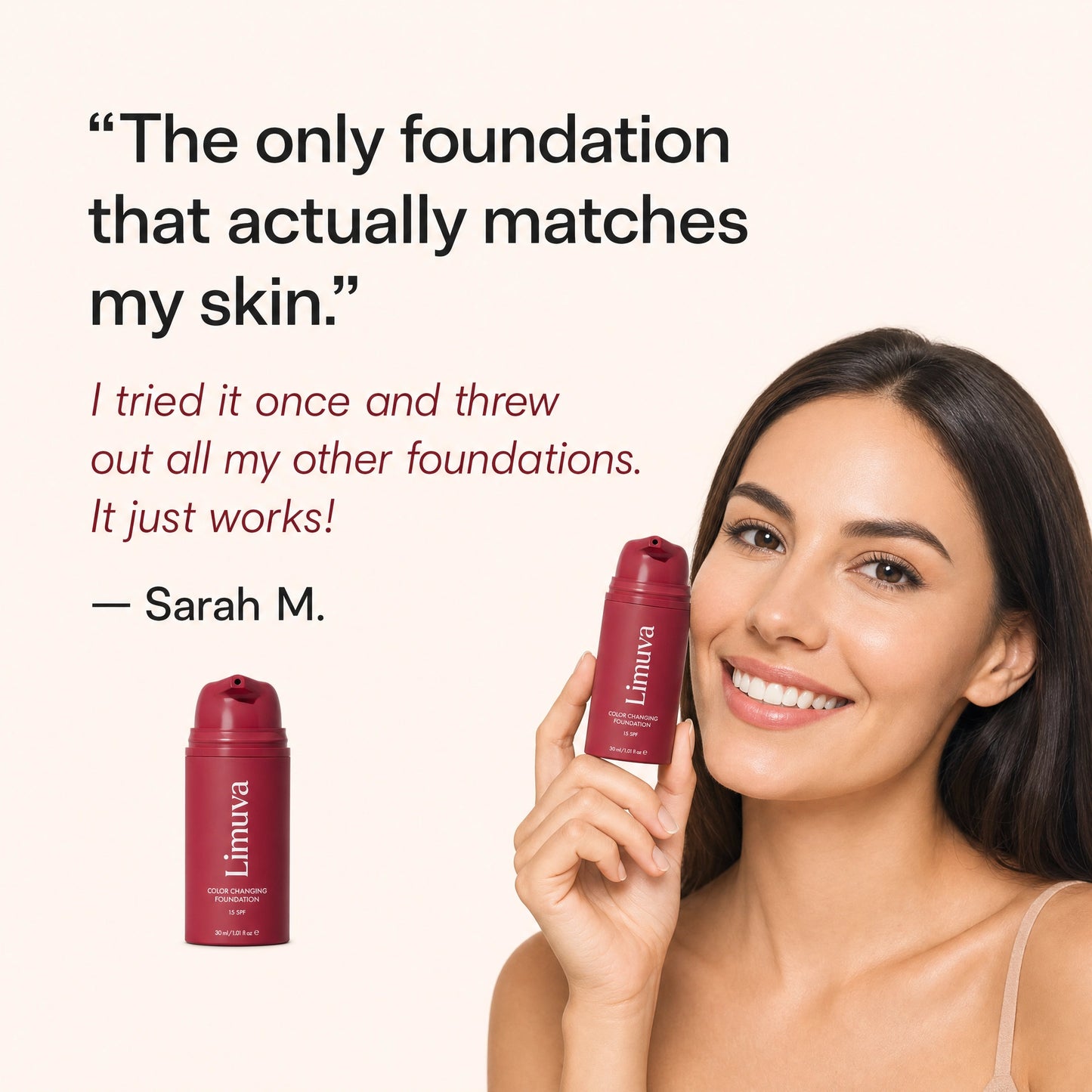 Limuva™ Color Changing Foundation
