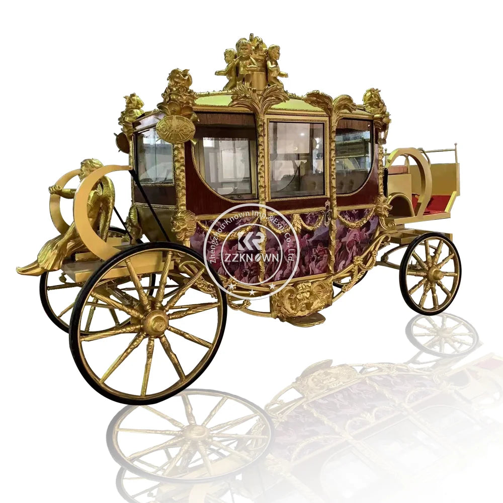 OEM Wedding Carriage For Photography Decorative Carriage For Wedding Shoot Exclusive Carriage For Wedding Decoration