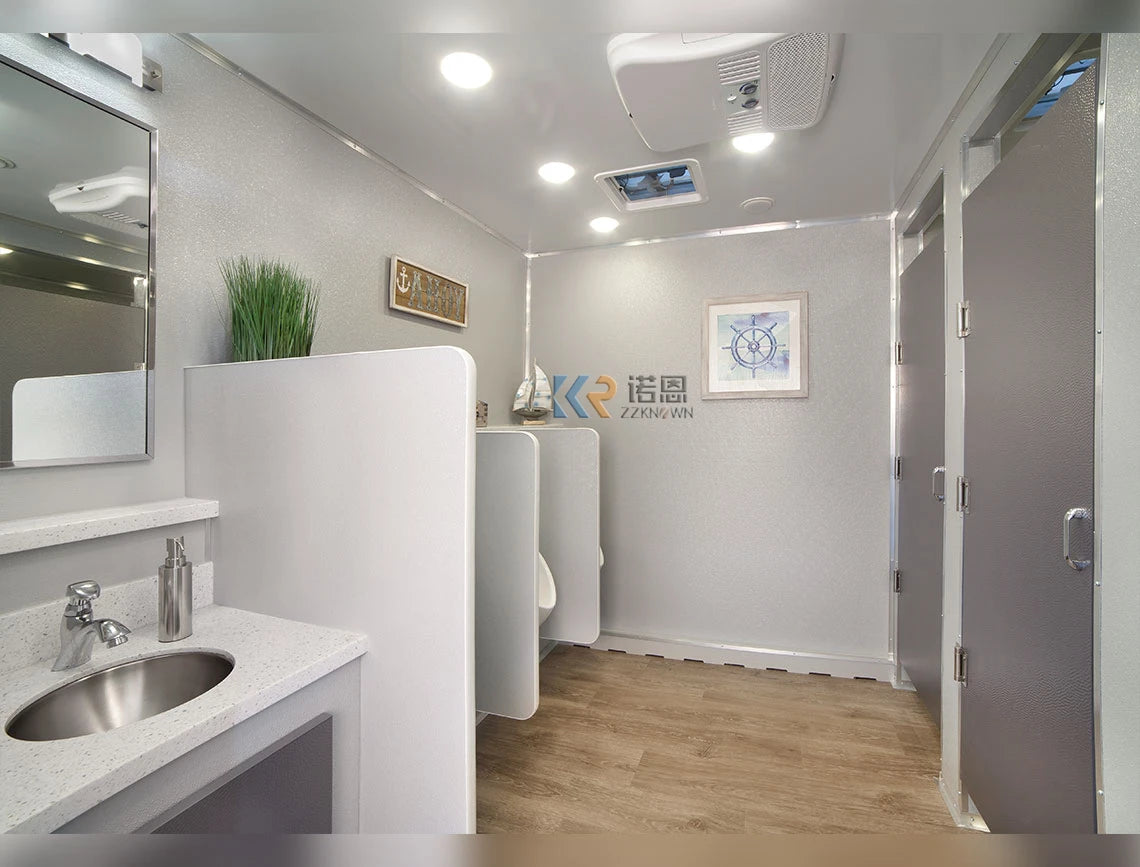 Customized Restroom Toilets and Shower Outdoor Bathroom Trailer Toilet Mobile Portable Toilet or Trailer For Sale