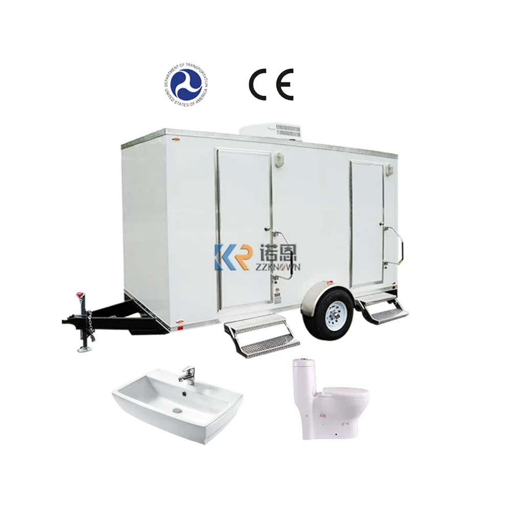 2023 China Outdoor Camp Restroom Shower Bathroom Washroom  Plastic Prefab Portable Mobile Toilets For Sale