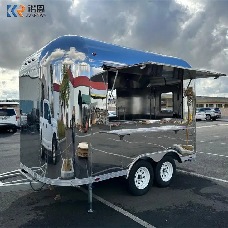 Mobile Food Trucks For Sale New Fast Food Truck Trailer Food Cart Hot Selling in USA