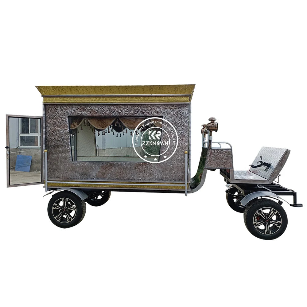 New Stylish Custom Color Coffin Carriage 2 Or 4 Wheel Horse Hearse Funeral Horse Hearse Funeral Trailer Hearse Trailer