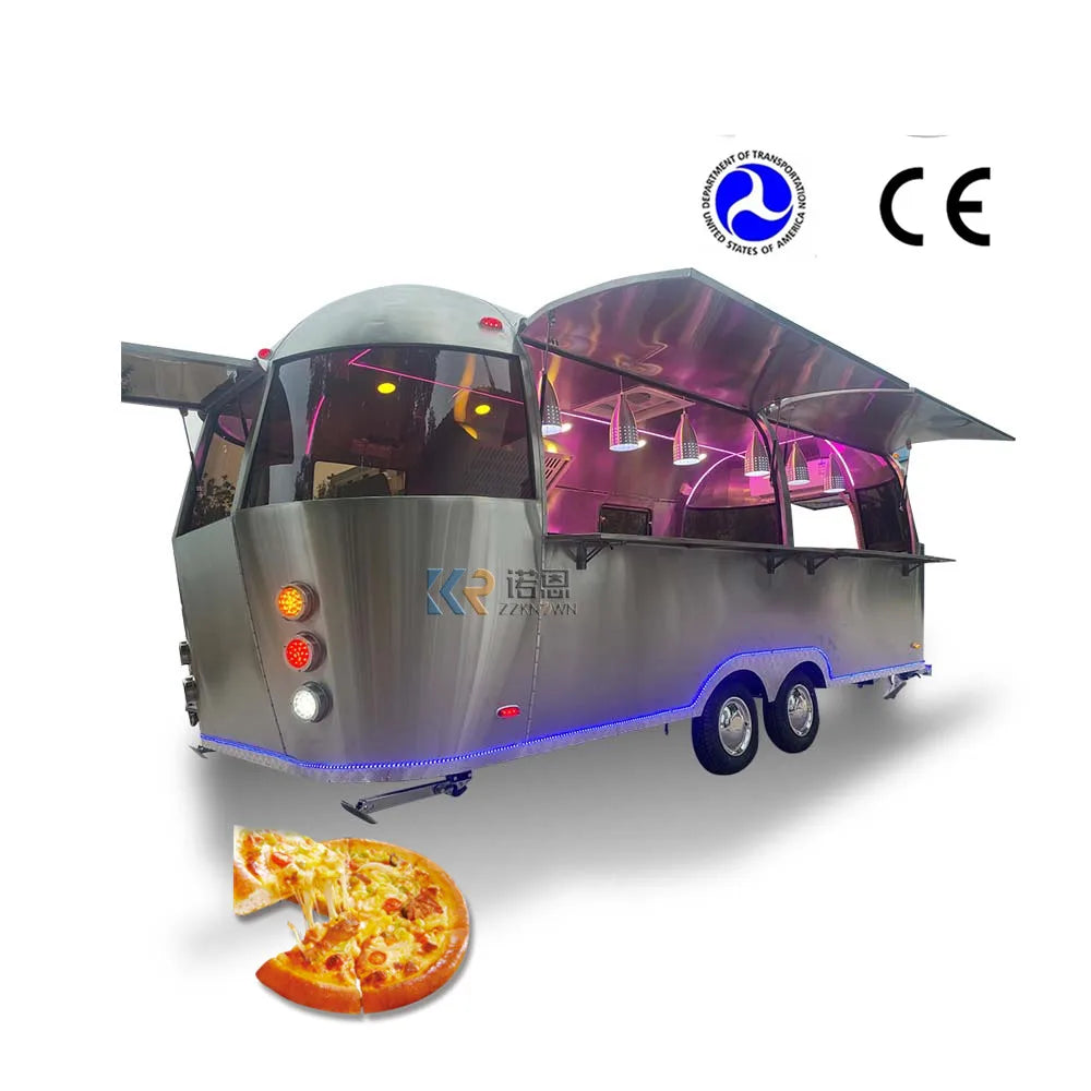 OEM Hot Sale Mobile Food Cart Mobile Vegetable Candy Carts Catering Trailer Food Trucks Newly Type