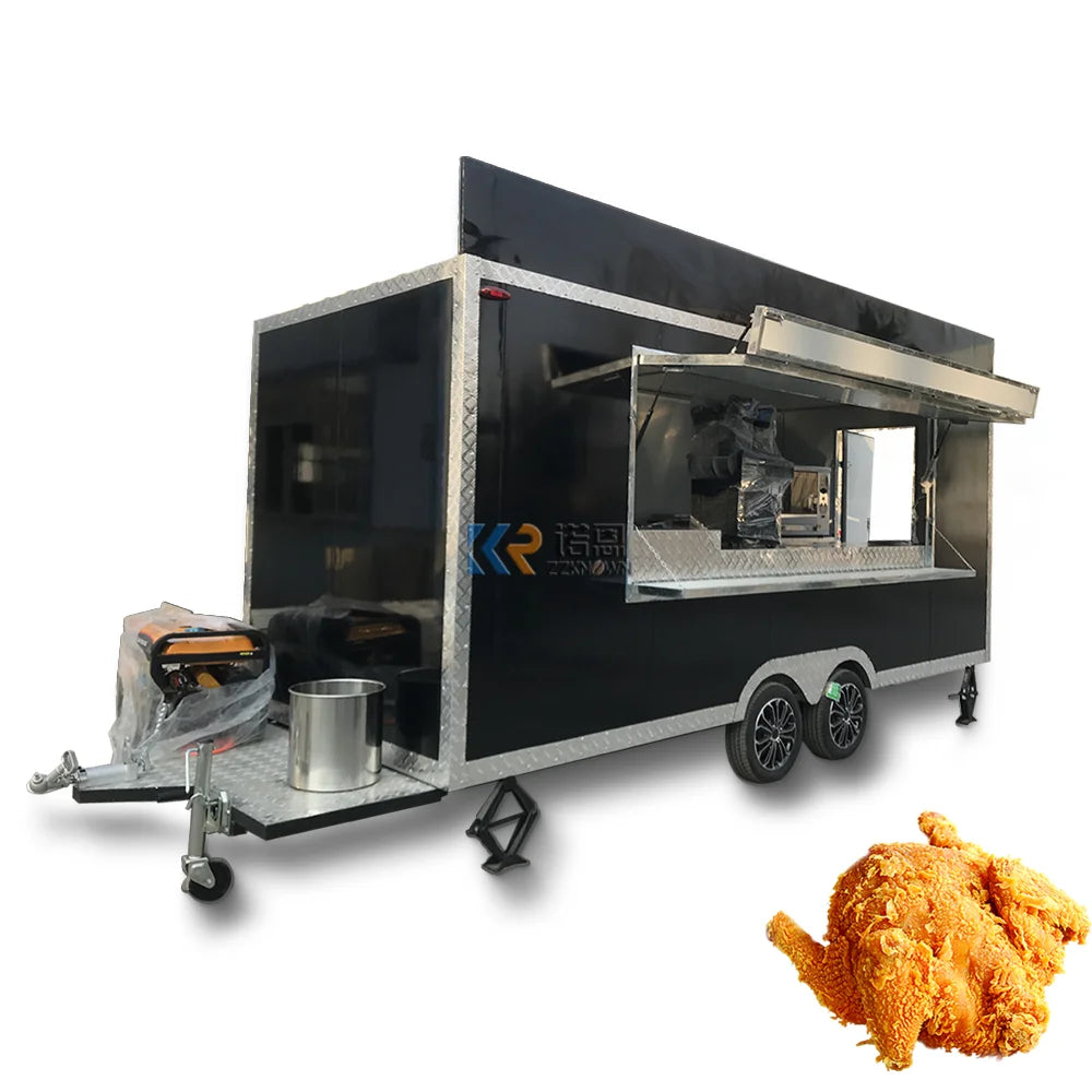 2023 New Cheap Food Trucks For Sale Concession Carts Truck Ice Cream Trolley Cart