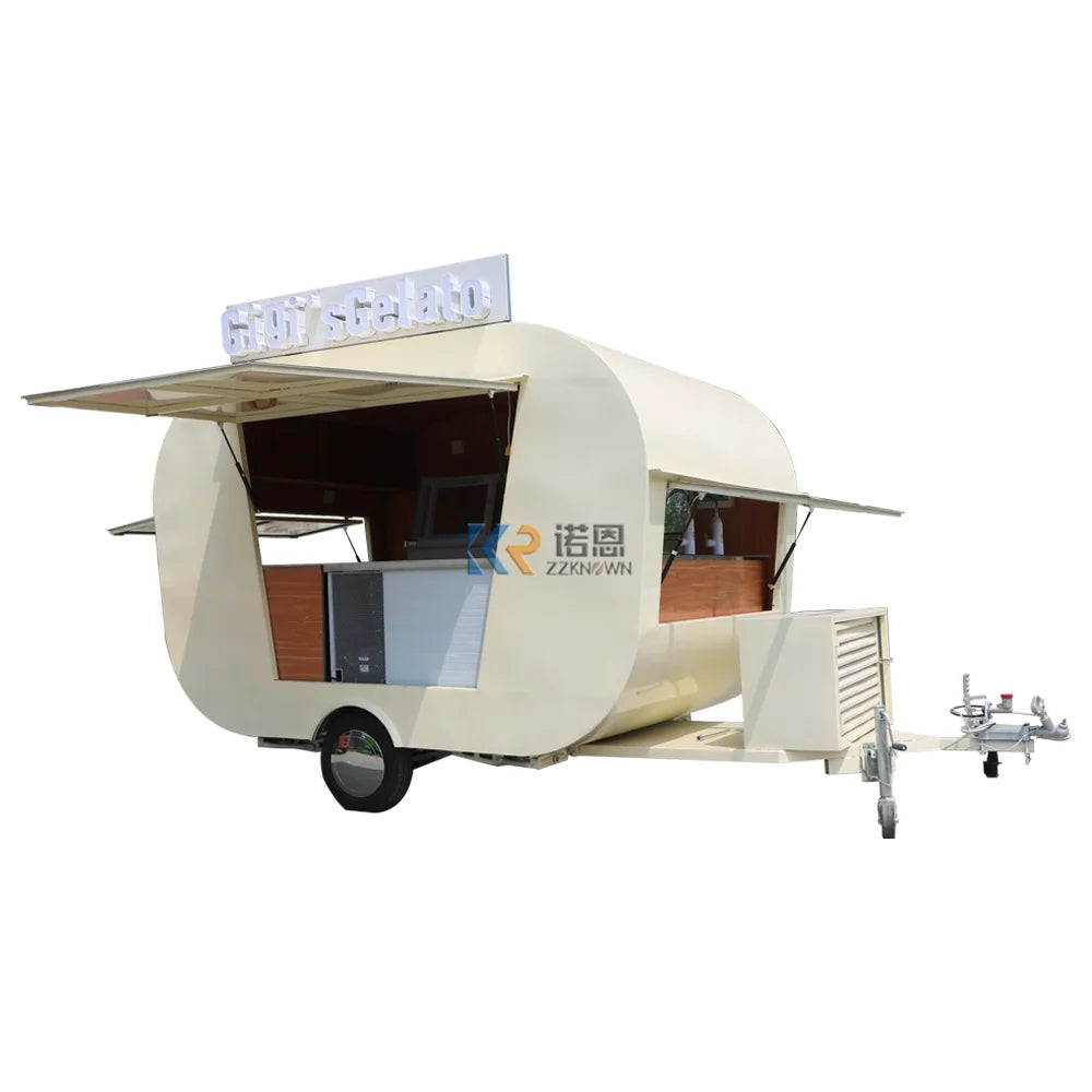 Fast Food Hot Dog Sushi Pizza Cart Commercial Mobile Espresso Coffee Machinefood Trailers Mobile Food Truck Mobile Food Trailer