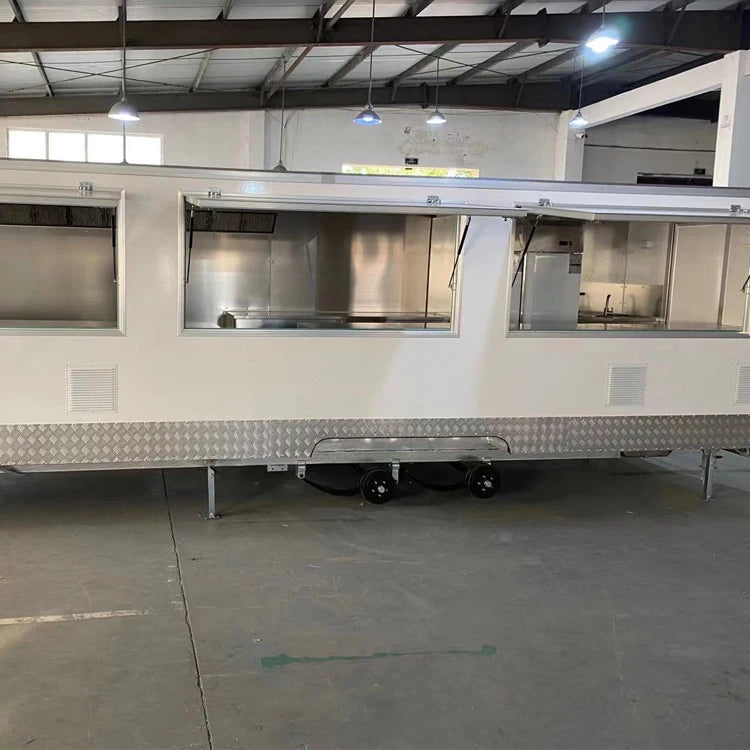 Affordable Fully Equipped Food Truck USA Customized Food Trailer With Full Kitchen Equipments