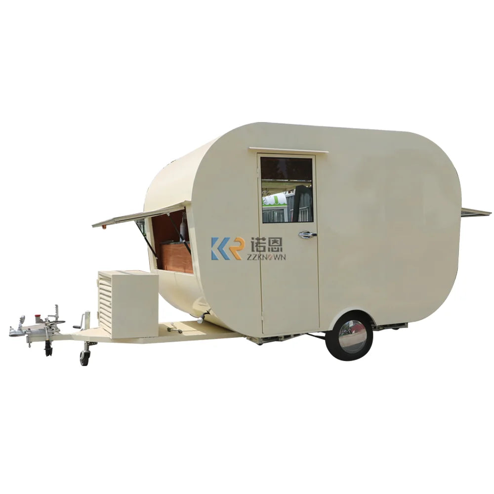 Commercial Food Trailer Manufacturer In China Mobile Food Trucks For Sale Hot Sale Ice Cart For Summer Business