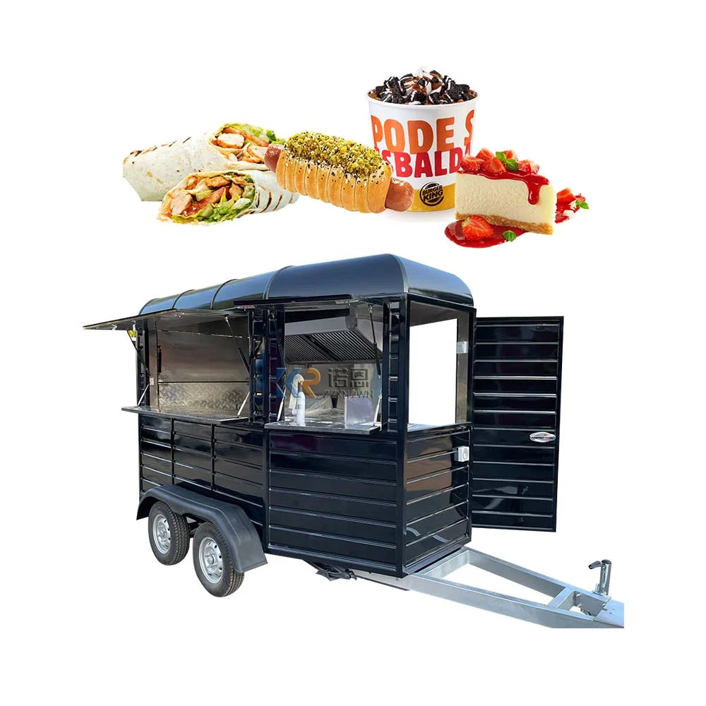 CE Outdoor Mobile Street Food Trucks China Factory Food Trailer Australia Standard