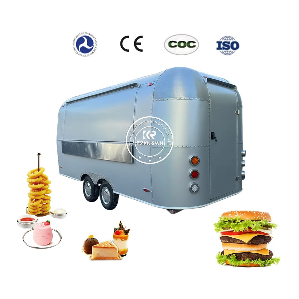 2023 Fully Equipped Catering Ice Cream And Mobile Food Trucks For Street Food Available For Sale