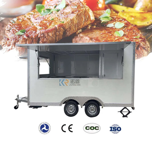 New Style Australia Standard Snack Food Trucks Mobile Food Trailer With Free Shipping