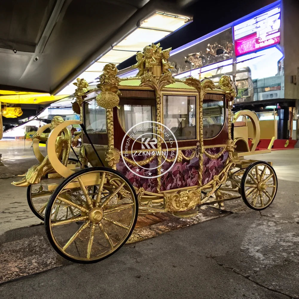 OEM Wedding Carriage For Photography Decorative Carriage For Wedding Shoot Exclusive Carriage For Wedding Decoration