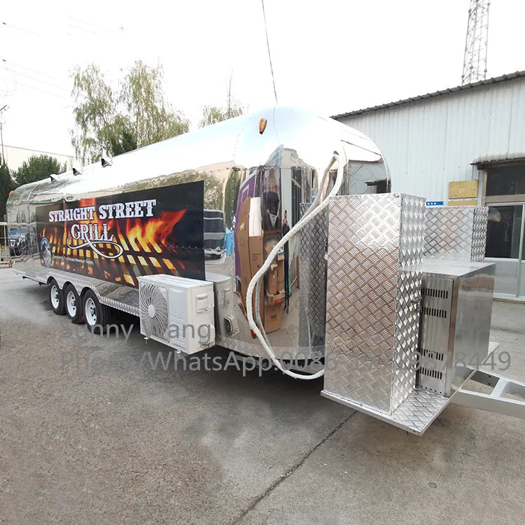 Restaurant equipment mobile food truck cart trailer food trucks fast food truck hot dog trailer food truck trailer for sale