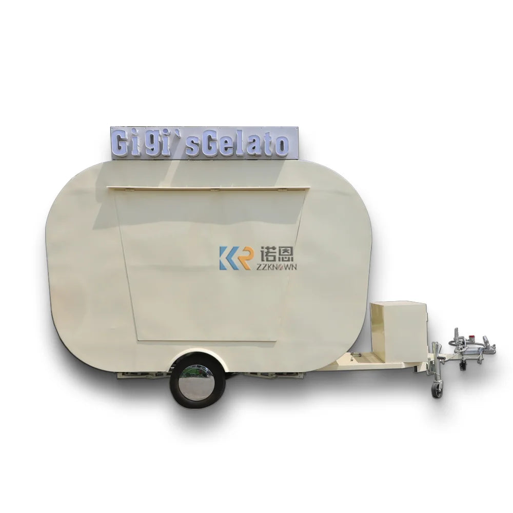 Food Truck Fast Food Trailer For Sale Usa CE DOT Approved Fast Coffee Catering Cart