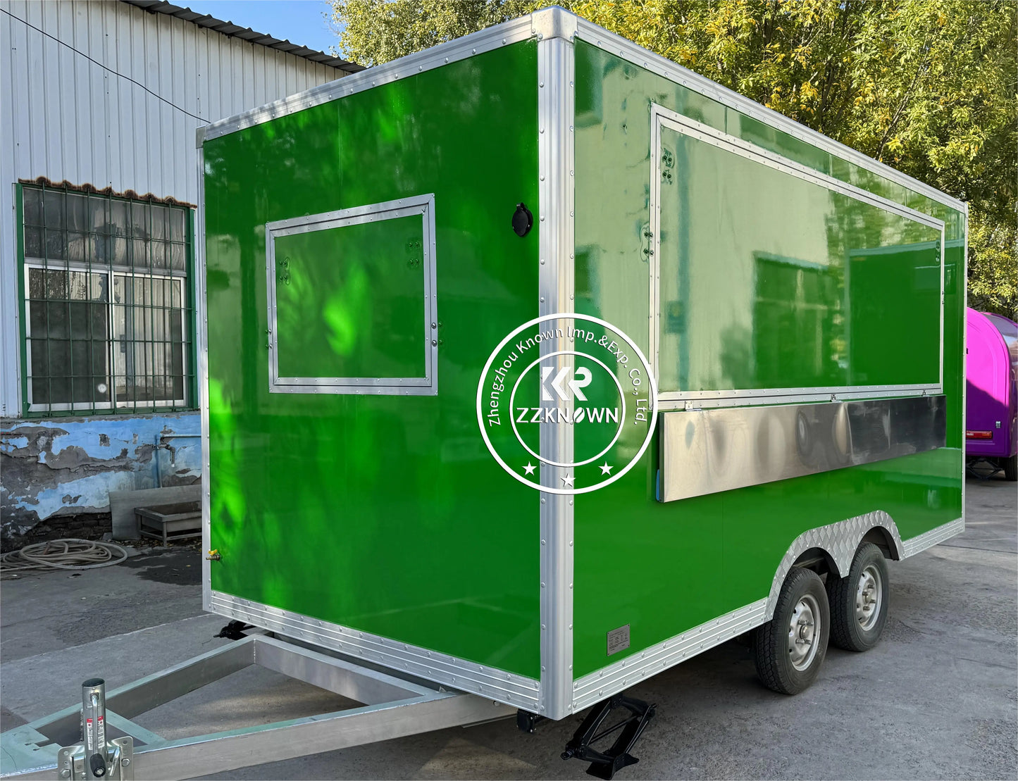 2024 Coffee Mobile Catering Food Trailer Food Truck Business Outdoor Food Cart