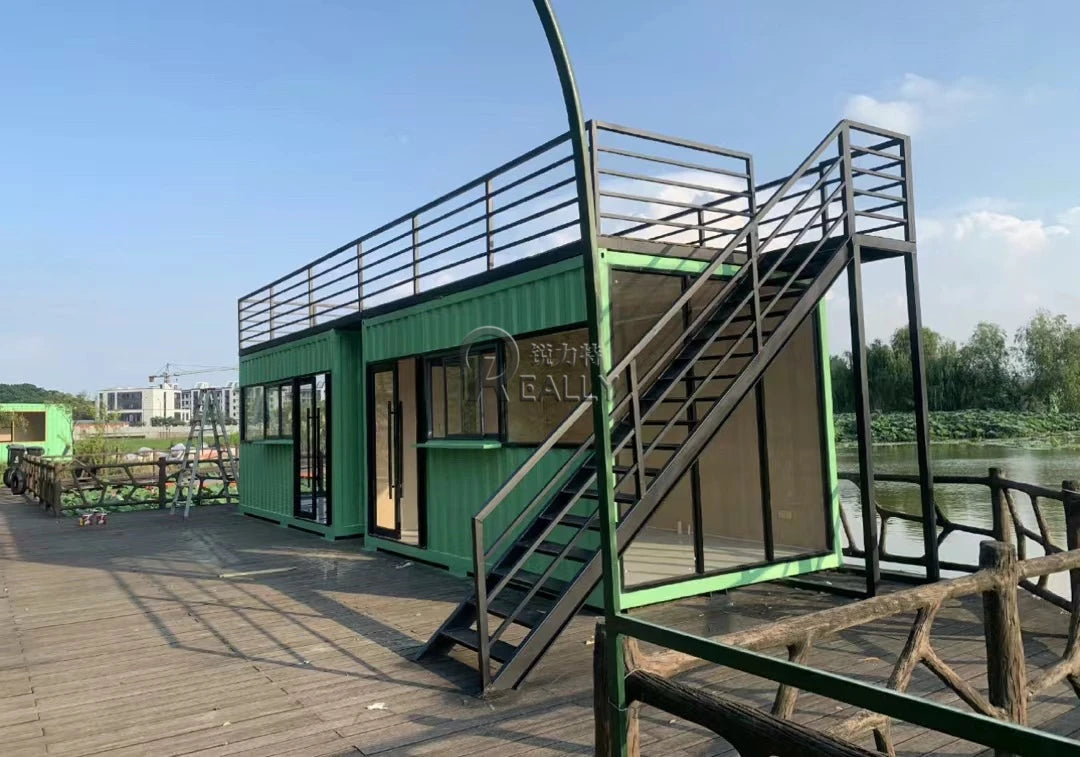 Outdoor Fast Food Restaurant Convenience Store Bar Booth Prefab Houses Kiosk Shop Container Coffee Shop