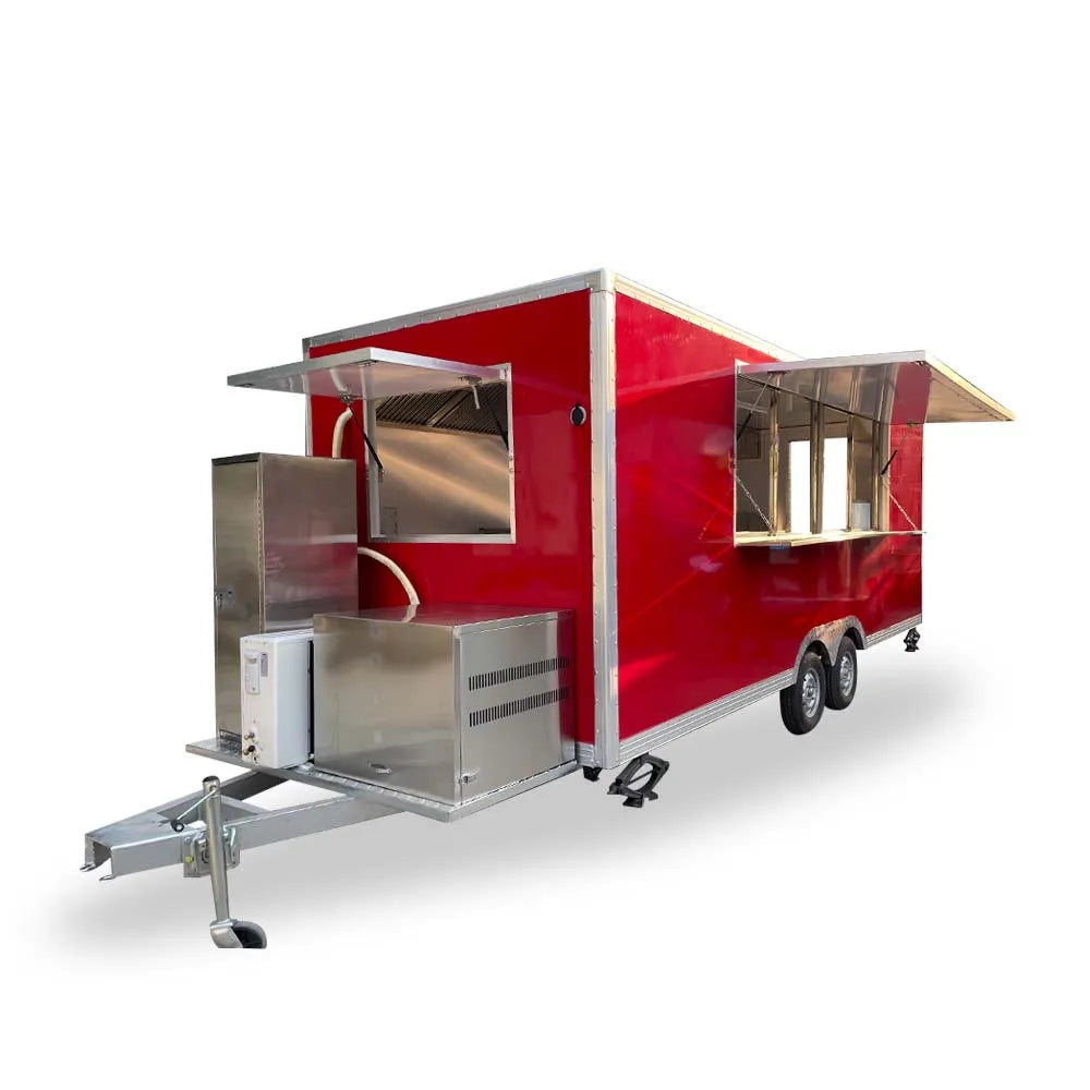 2023 Hot Sale Fast Food Truck Mobile Food Trailer For Sale Mobile Food Truck with Full Kitchen Equipment