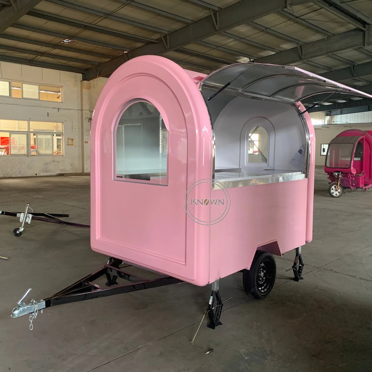 2023 CE Night Market Cart Stall Small Food Trailer Ice Cream Sell Commercial Mobile Sushi Promotion Truck