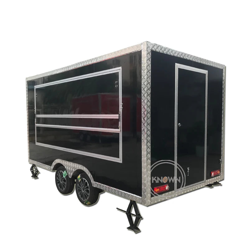 concession mobile small food trailer food trailer truck with full kitchen equipments  for sale