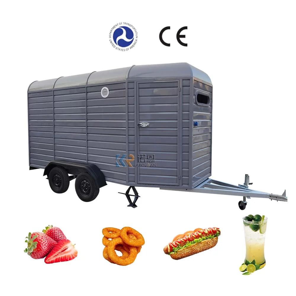 Wholesale Price Mobile Hotdog Food Trucks Mobile Ice Cream Food Truck Trailer Crepe Food Cart for Sale Frozen Car Italy Kingdom