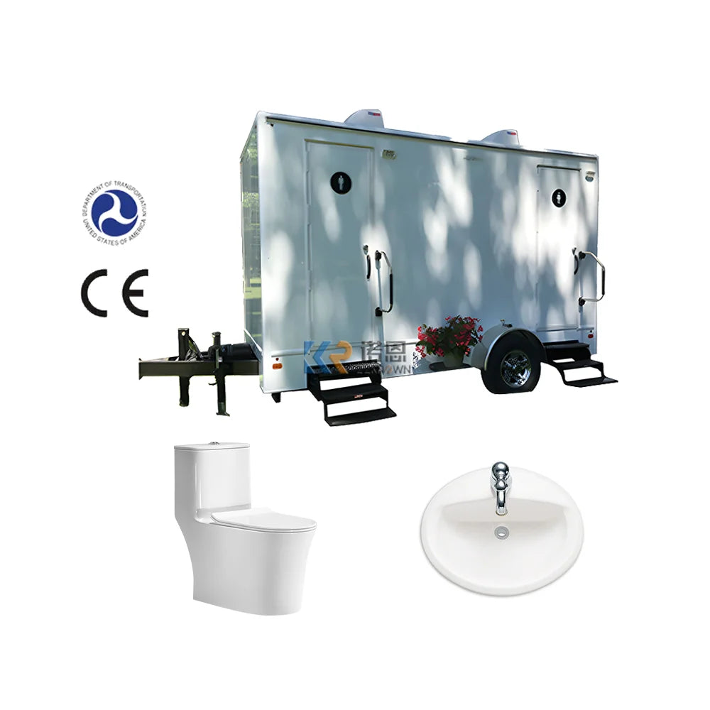 2023 Portable Mobile House Container Toilet For Bathroom And Restroom Include Shower And Toilet