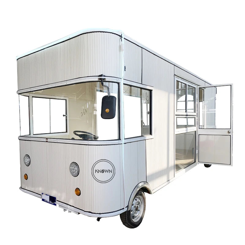 OEM New Street Food Truck Mobile Fast Hot dog Vending Car Customized Ice cream Hamburger Food Van Kiosks