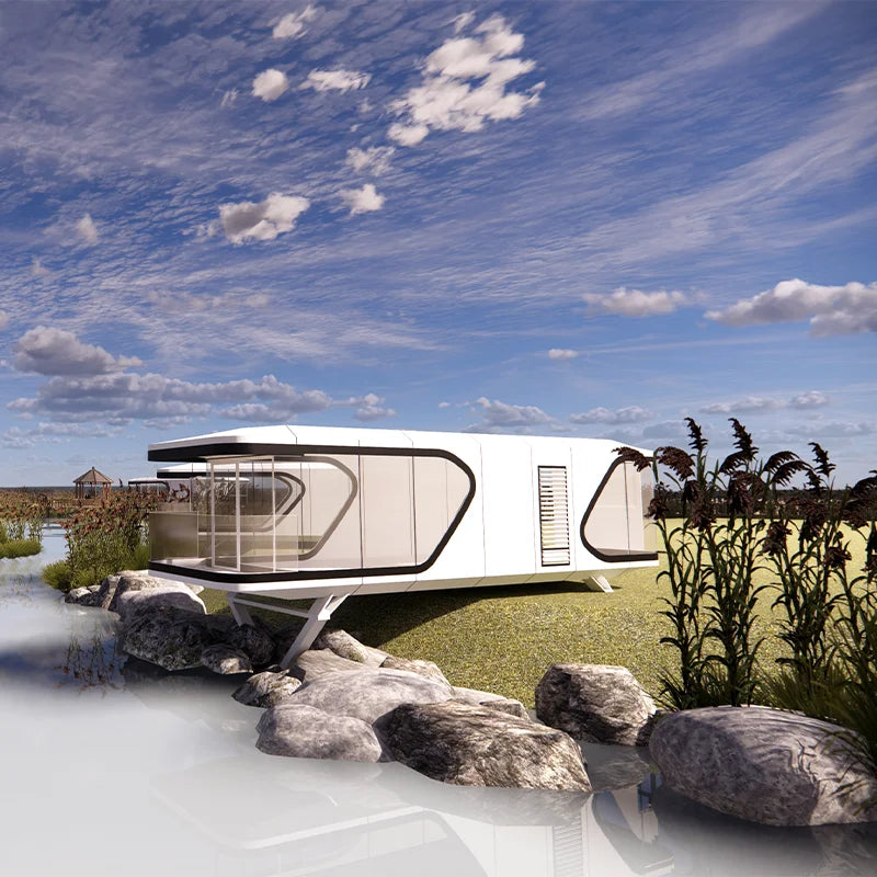 Prefabricated Capsule Homes House Villas Casas Cpsulas Inteligentes Hotel Project Prefab Houses