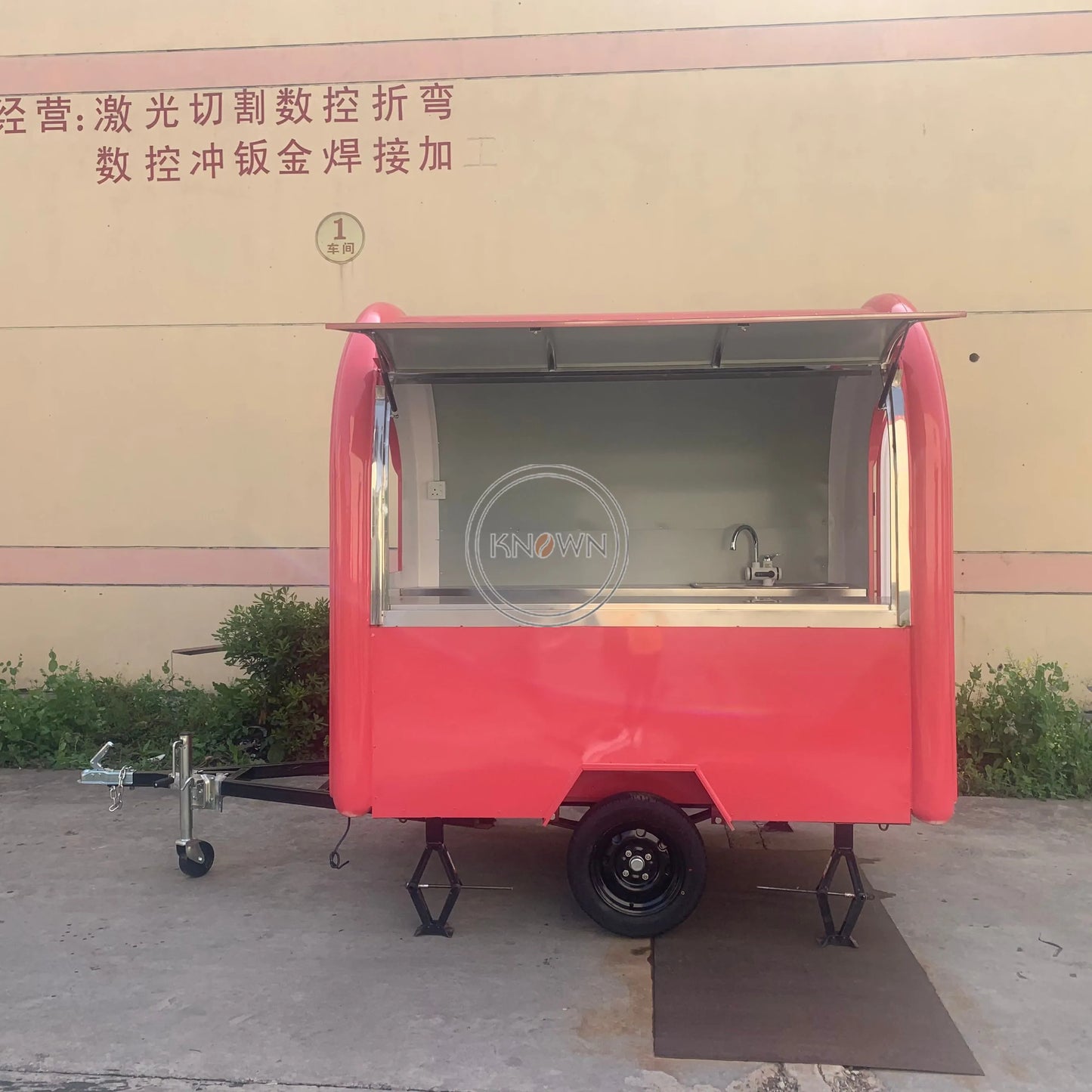 2023 Best Quality Food and Beverages Kiosk Vending Food Trailers Push Mobile fast Food Cart With Wholesale Price