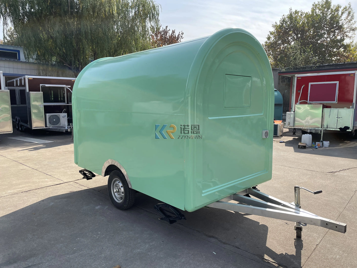 2023 OEM Street Snack Fast Food Truck Coffee BBQ Food Cart Venidng Kiosk Mobile Street Food Trailer with Full Equipment Kitchen