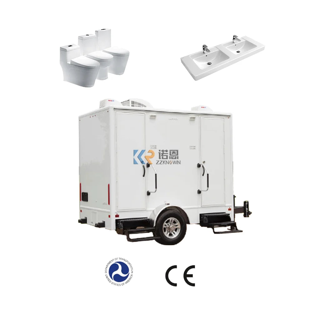 Cheap Custom Mobile Toilet Mobile Portable Toilet Trailer Restroom Trailers