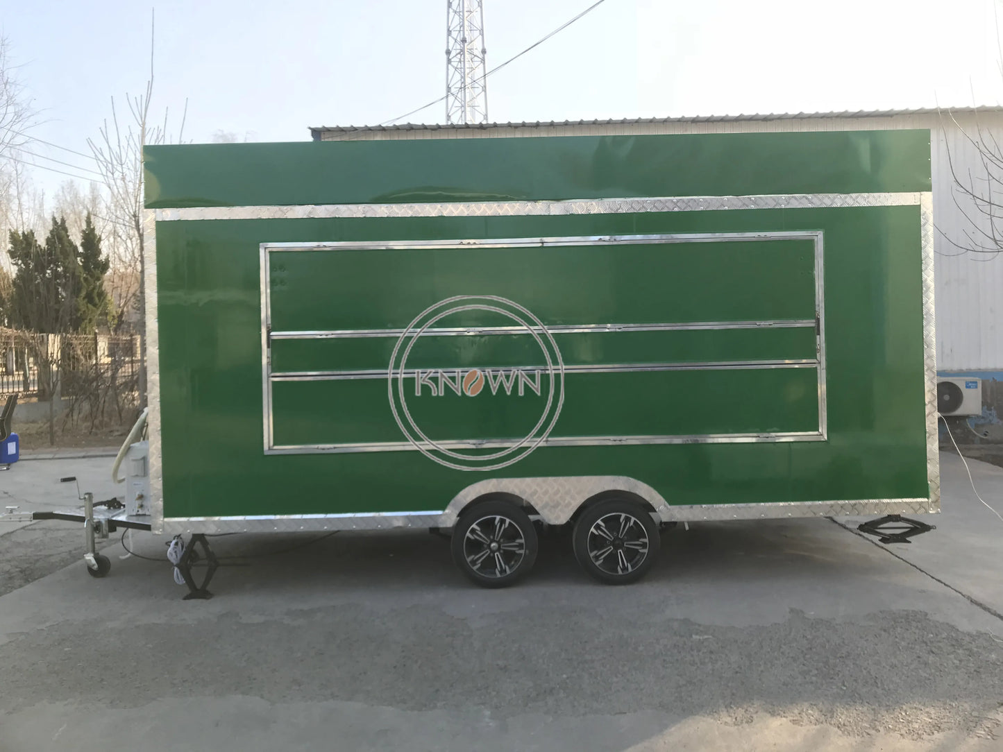 OEM Street Mobile Food Trailer Fast Hot Dog Truck with Kitchen Cooking Equipment Customized Ice Cream Vending Van