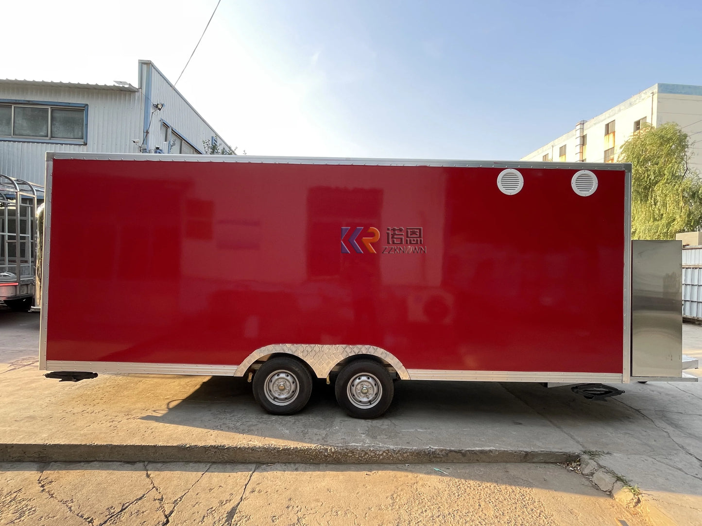 Remolque de comida de concesión de alta calidad, restaurante de cocina, camión de comida con equipo de cocina, carrito de comida móvil para exteriores en la calle