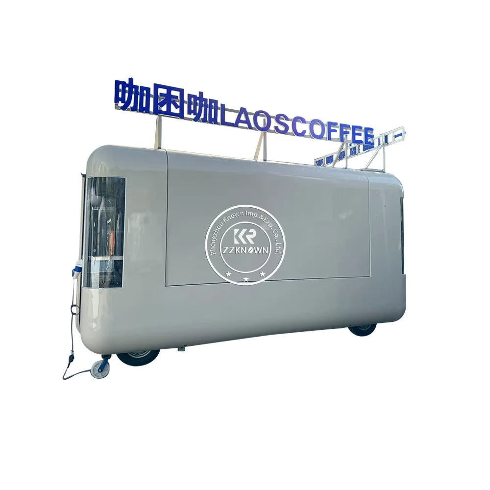 OEM Outdoor Fast Food Cart Concession Food Trailer DOT CE Certificate Coffee Outdoor Mobile Kitchen Food Truck Venidng Kiosk