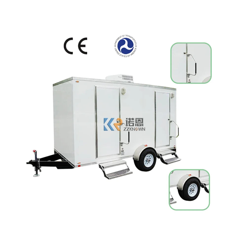 2023 China Outdoor Camp Restroom Shower Bathroom Washroom  Plastic Prefab Portable Mobile Toilets For Sale