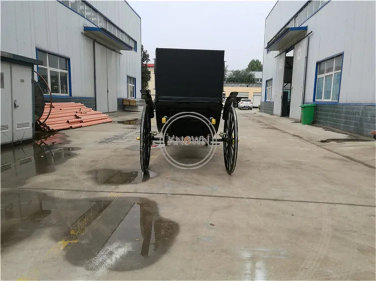 OEM Electric Folding Horse Carriage Royal Sightseeing Cart for Passenger in Europe