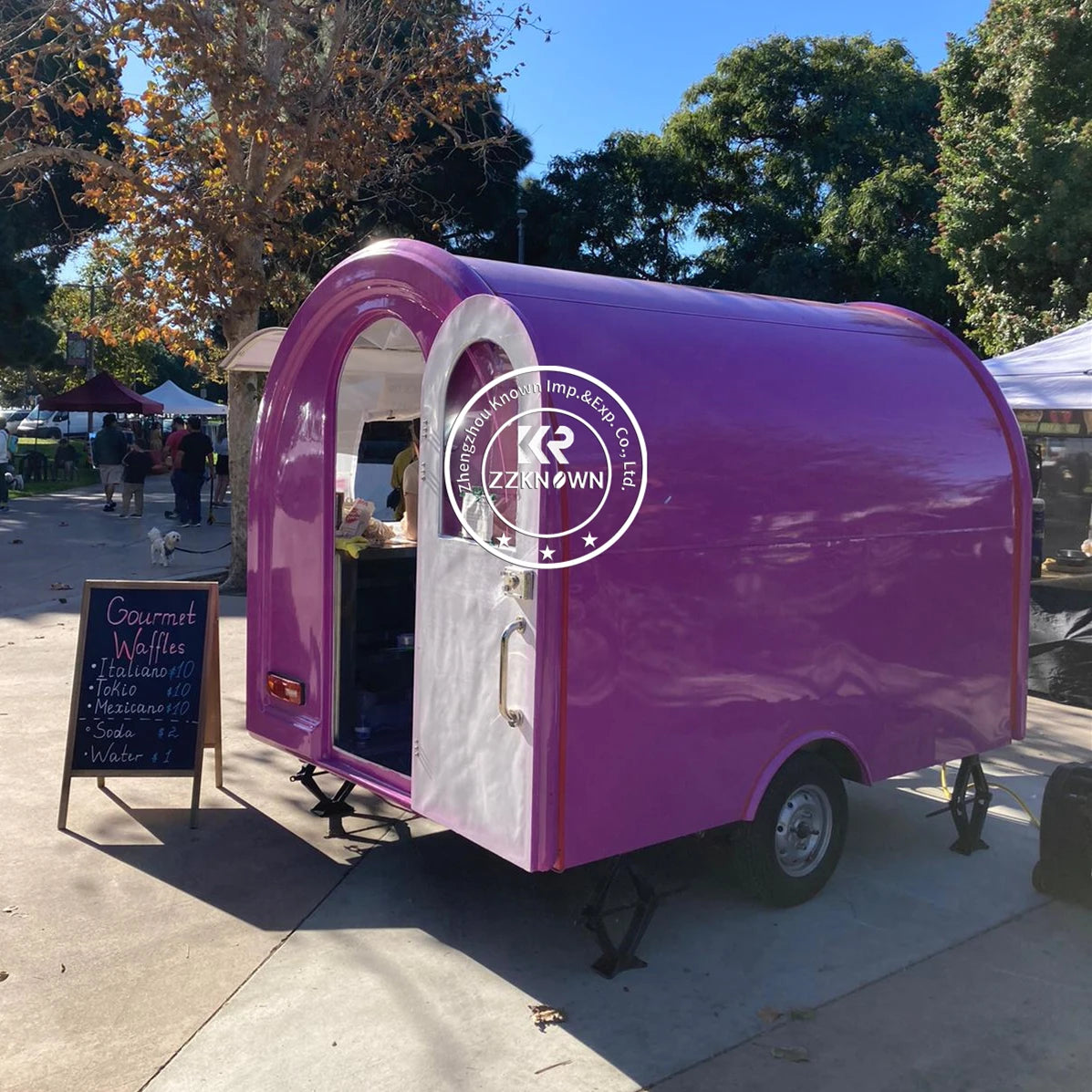 Mobile Food Truck Vintage Fast Food Trailer Mobile Bar Drink Coffee Shop Truck Trailer Food Cart