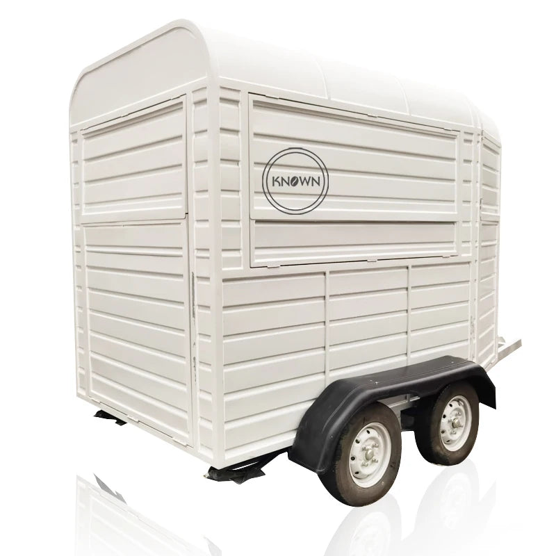 OEM Customized Food Trailer Ice Cream Vending Cart Outdoor Street Kitchen Breakfast Catering Kiosk with CE