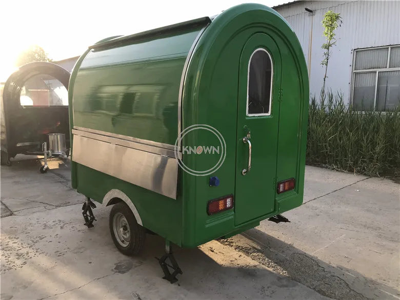 New Fashion Dot Certification Food Carts Pizza Truck Kitchen Mobile Fast Food Cart Hot Dog Beer Bar Food Trailer