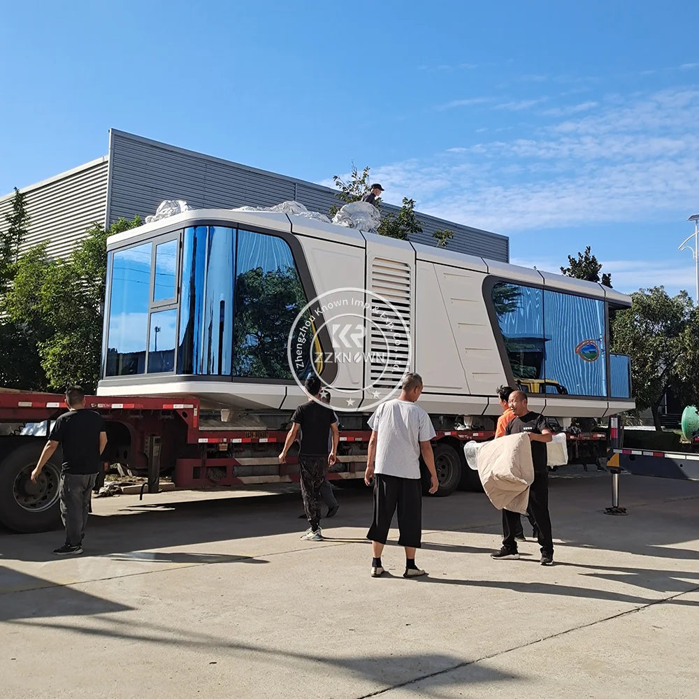 2024 38 Square Foot Mobile Capsule House New High Quality Prefabricated Expandable Demolishable Home High End Living