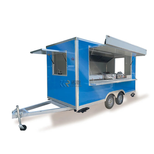 2023  Best Selling Outdoor Mobile Concession Food Trailer Fast Food Trailer Food Catering Trailer for Sale