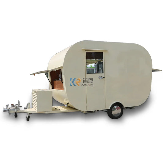 Car Pizza Coffee Bbq Food Trucks Mobile Food Trailer CE DOT Approved Fast Coffee Catering Cart