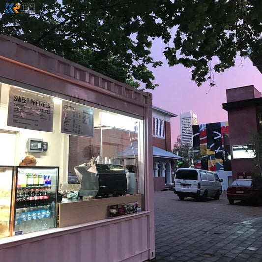 Modular Shipping Container Bar Food Kisok Shop