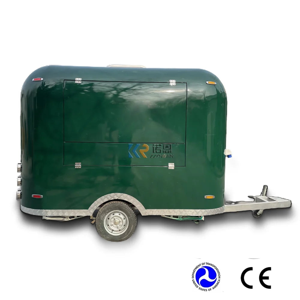 Wholesale Price Mobile Hotdog Food Trucks Mobile Ice Food Truck Trailer Crepe Food Cart For Sale