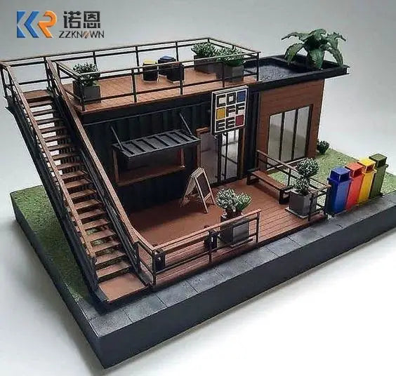 Modern Prefab Bolt Steel Structure Frame Portable Modular Container House With Factory Price