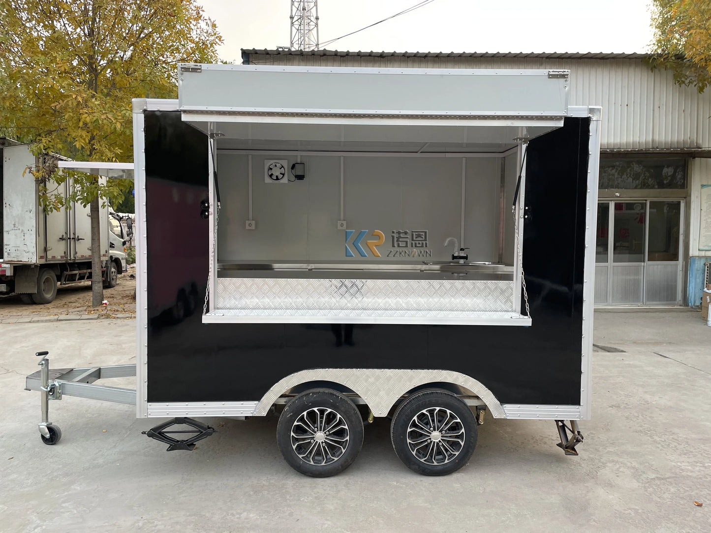 Best Selling Commercial Hot Dog Fast Food Cart Mobile For Espresso Coffee Machine Food Truck Sushi Pizza Food Trailer