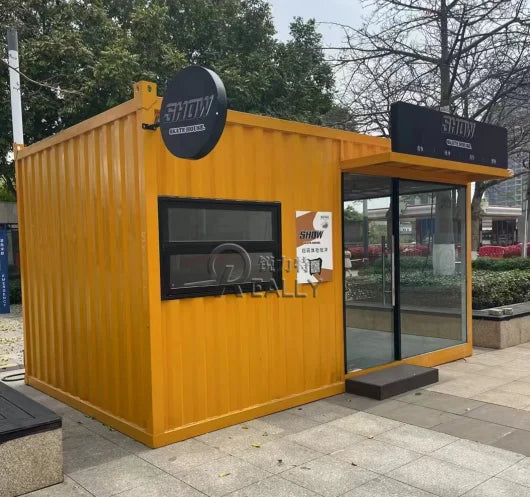 Custom Container Coffee Shop Food Street Mobile Bar Shipping Container Prefabricated from Chinese Factory