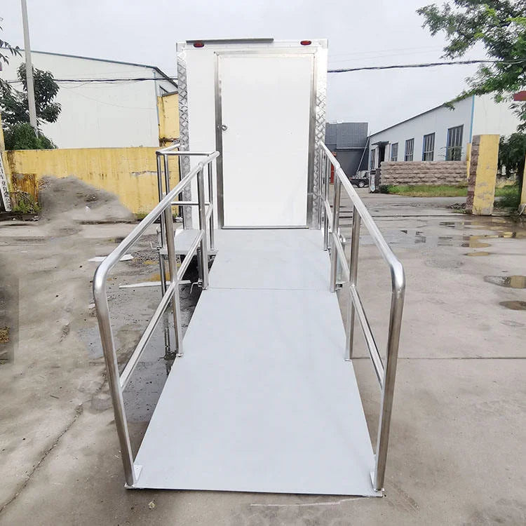 2024 More Popular Public Sandwich Panel Mobile Portable Toilet For Parties