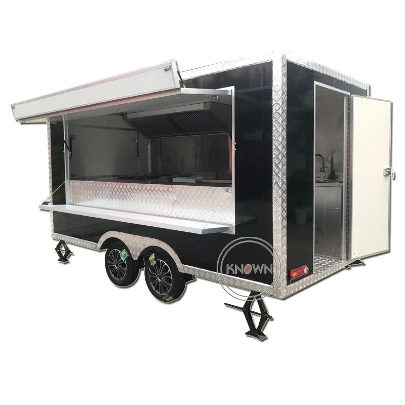 concession mobile small food trailer food trailer truck with full kitchen equipments  for sale