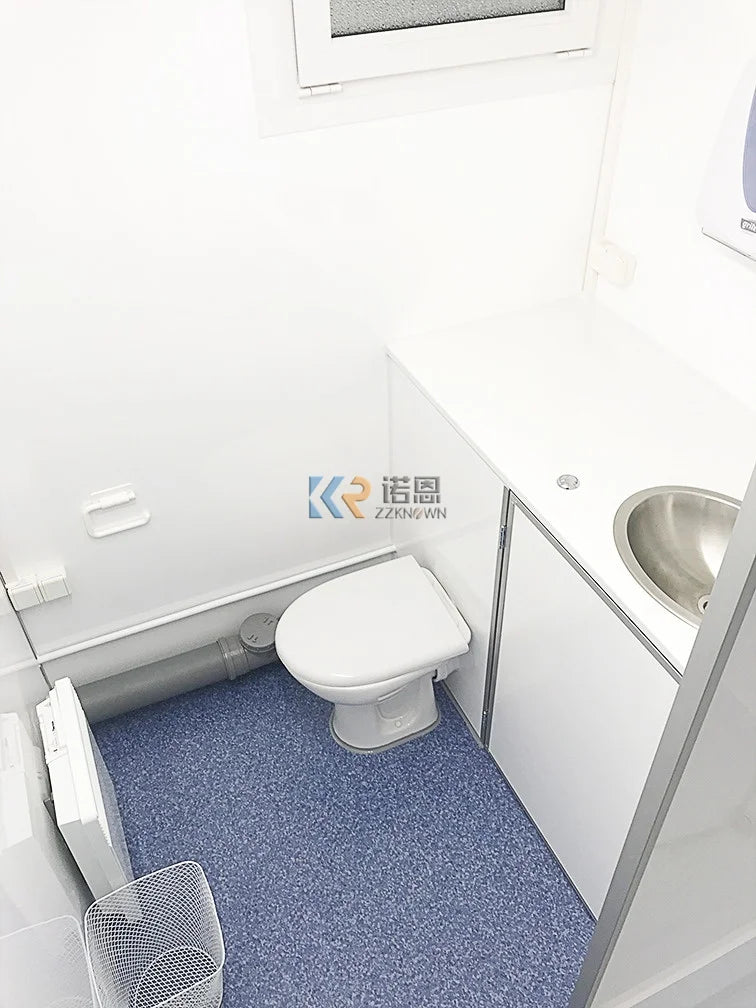 Luxury Restroom Trailer Manufacturers Outdoor Portable Toilets Camping Mobile Plastic Price for Sale